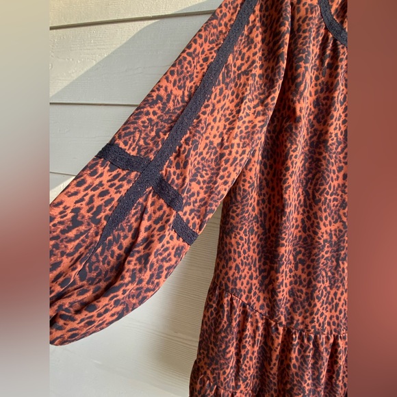 Time and Tru Long Sleeve Lace Babydoll Dress - Picture 6 of 11